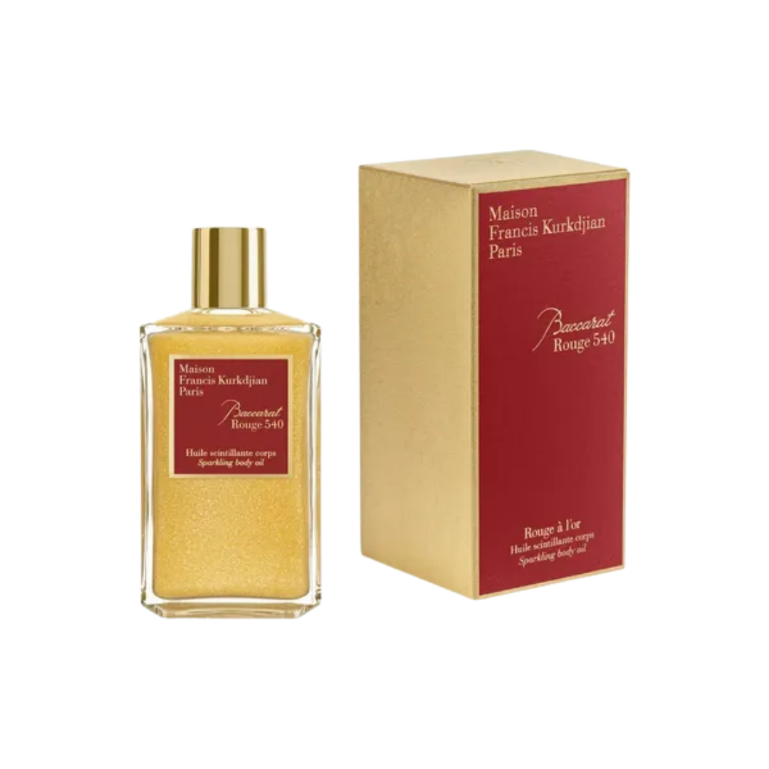 Maison Francis Kurkdjian Paris Baccarat Rouge 540 Rouge a L'or Sparkling Body Oil 200ml