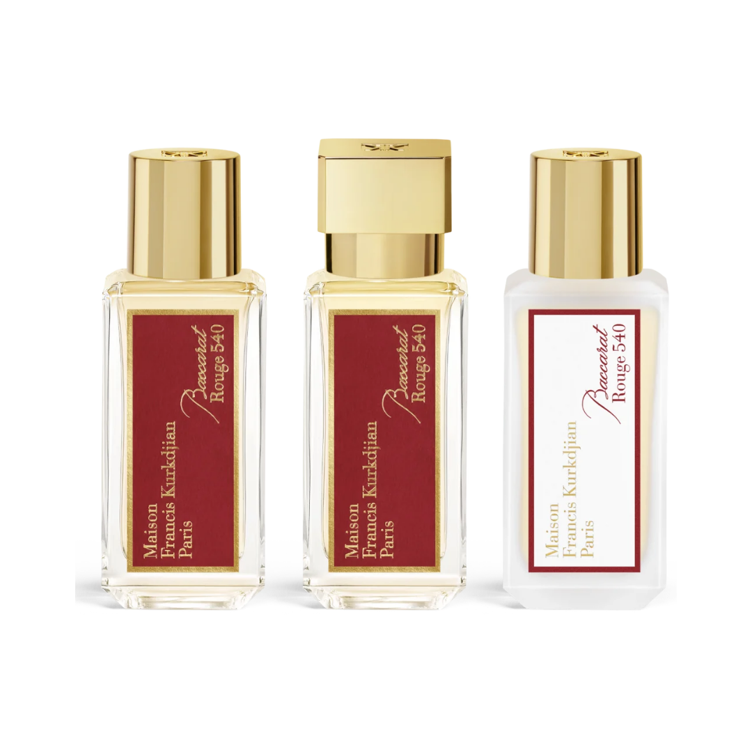 Maison Francis Kurkdjian Baccarat Rouge 540 EDP Perfume Ritual 3x 35ml 
