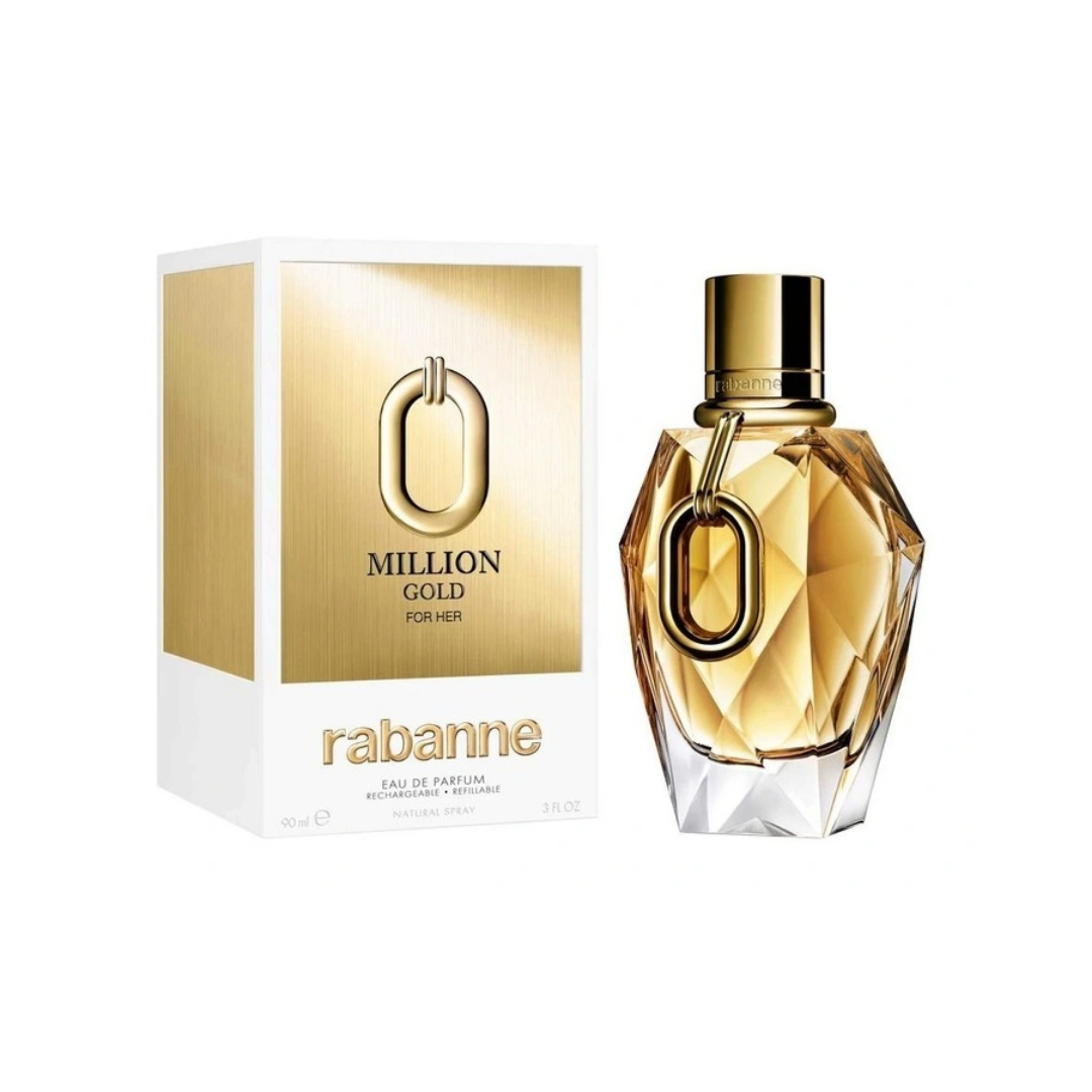 Rabanne Million Gold For Her EDP 90ml Refillable