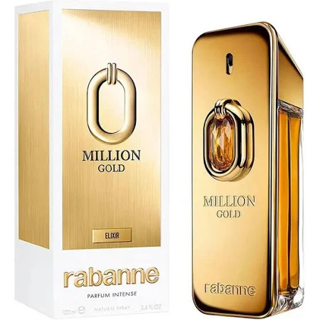 Rabanne Million Gold Elixir Parfum Intense 100ml 3 Piece Gift Set