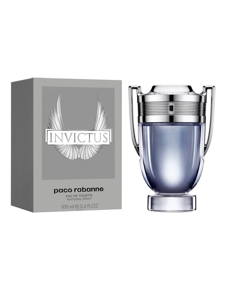Rabanne Invictus EDT 100ml 3 Piece Gift Set