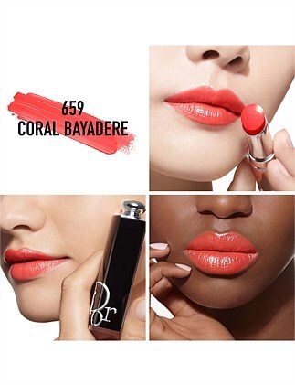 Christian Dior Addict Hydrating Shine Refillable Lipstick 659 Coral Bayadere