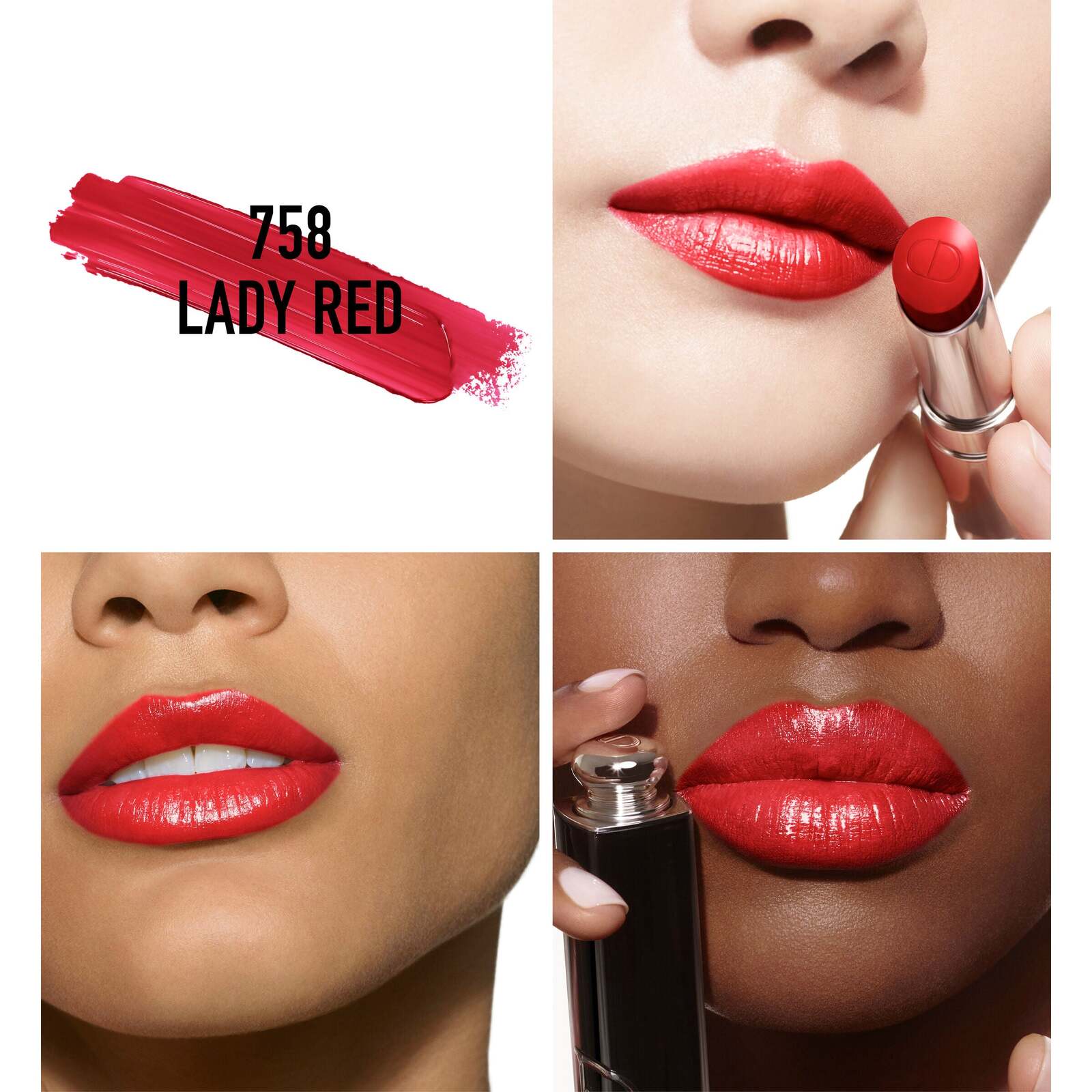 Dior Addict Lipstick Refill 758 Lady Red