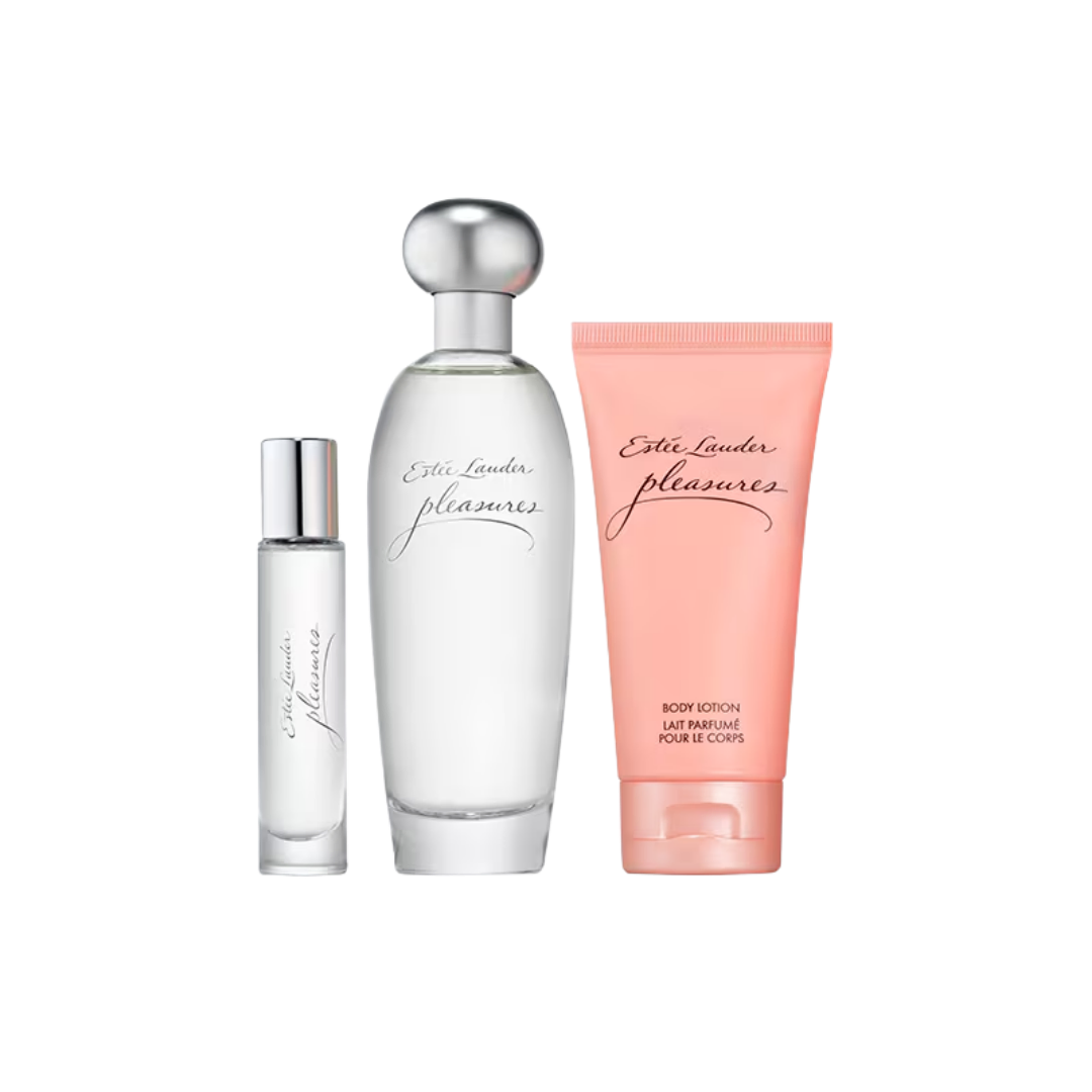 Estee Lauder Pleasures Deluxe 100ml 3 Piece Gift Set