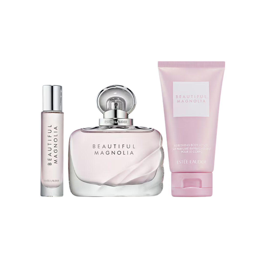 Estee Lauder Beautiful Magnolia 50ml 3 Piece Gift Set