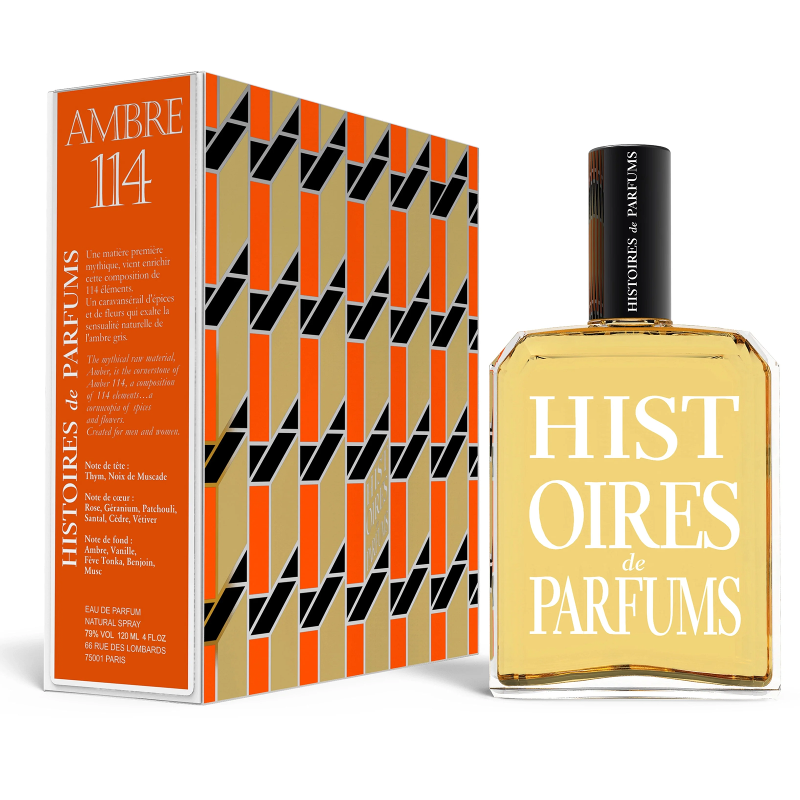 Histoires De Parfums Timeless Collection - Ambre 114 EDP 120ml