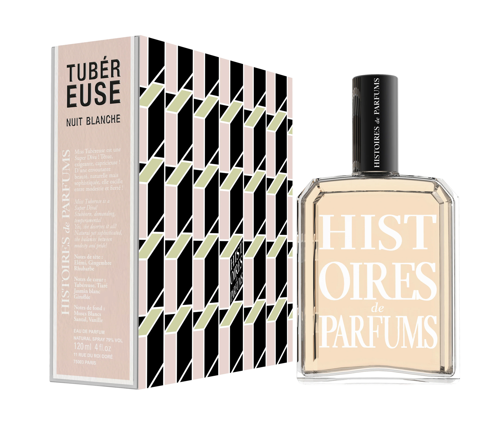 Histoires De Parfum Timeless Collection - Tuberuese Nuit Blanche EDP 120ml 