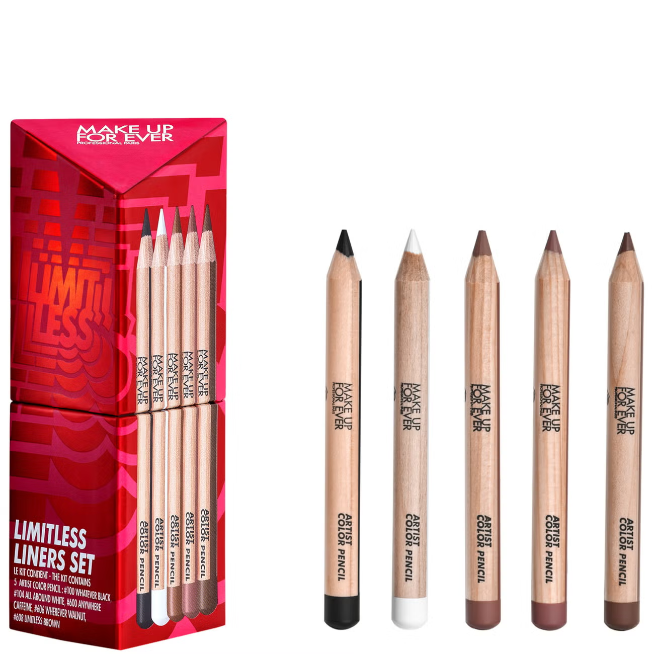 MAKE UP FOR EVER Set Limitless Eye And Lip Liners Set