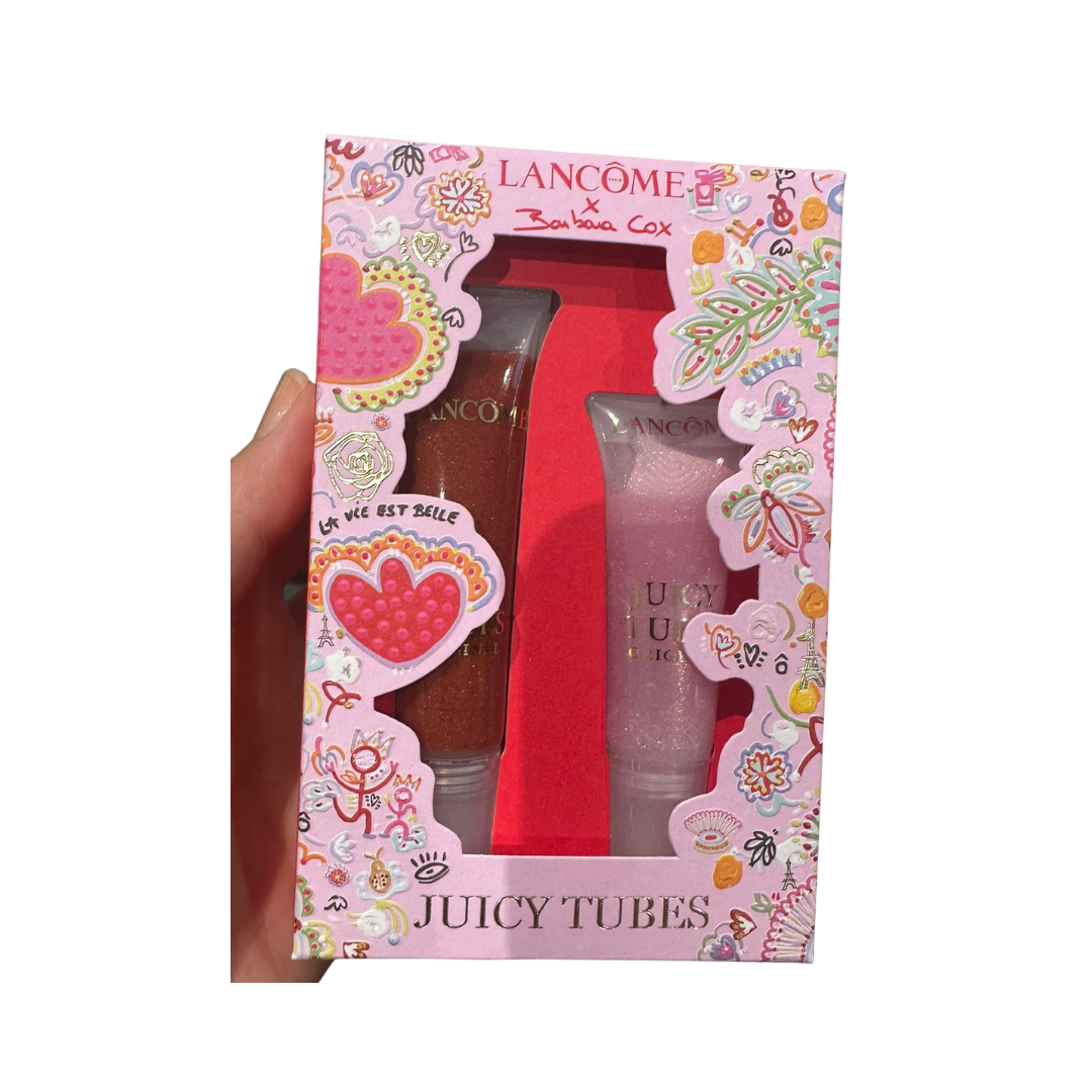 Lancome Juicy Tubes Lip Gloss 2 Piece Gift Set