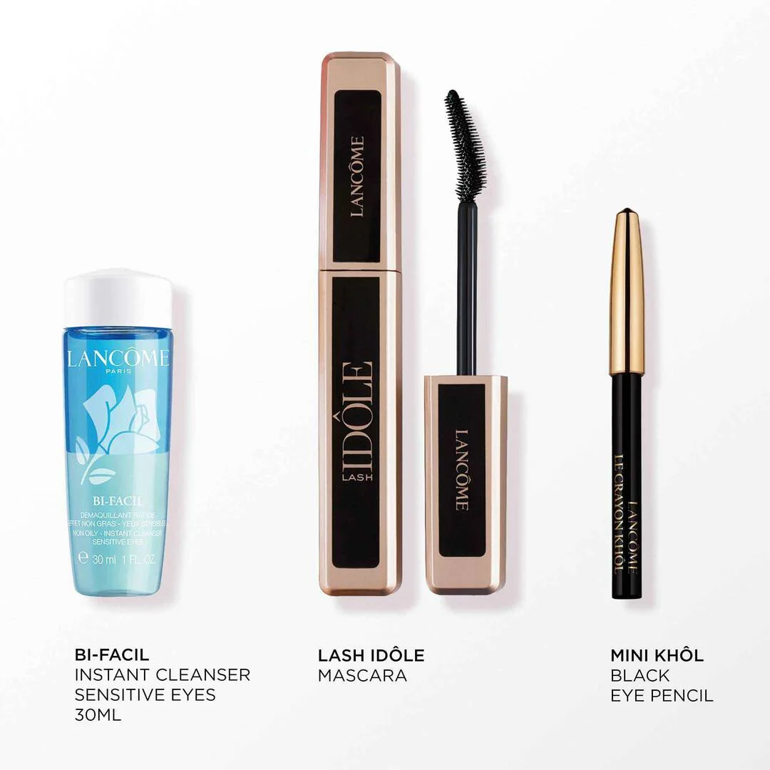 LANCOME Lash Idole Mascara 3 Piece Gift Set 