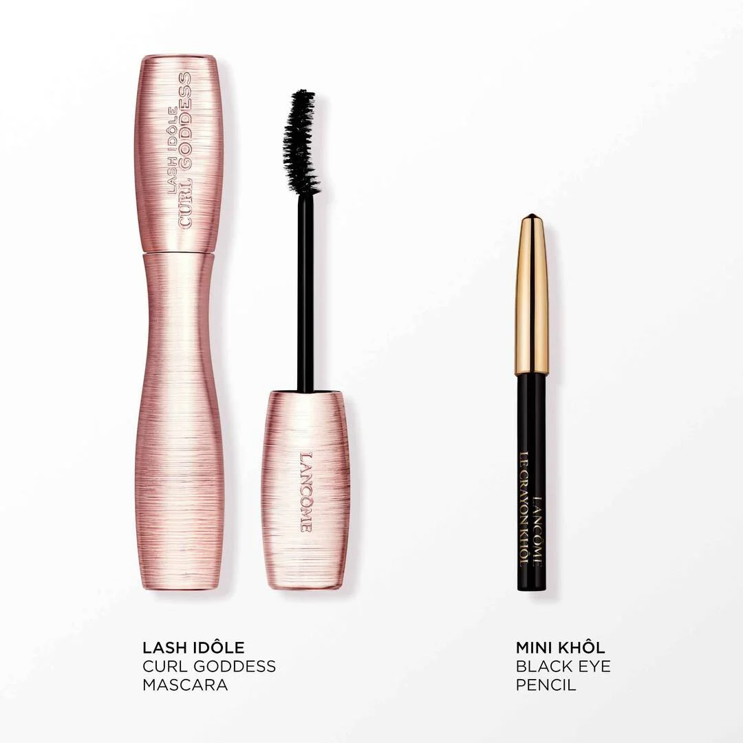 LANCOME Lash Idole Curl Goddess Mascara 2 Piece Gift Set