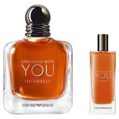 Giorgio Armani Stronger With You Intensely EDP 100ml 2 Piece Gift Set
