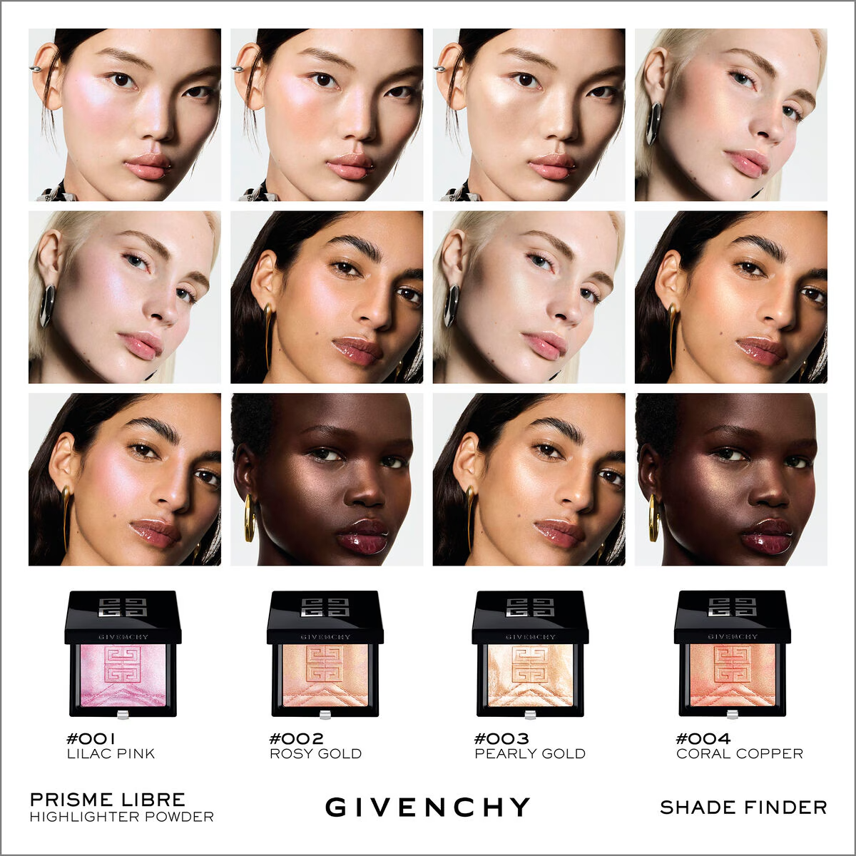 Givenchy Prisme Libre Highlighter Powder 9g - N001 Lilac Pink 