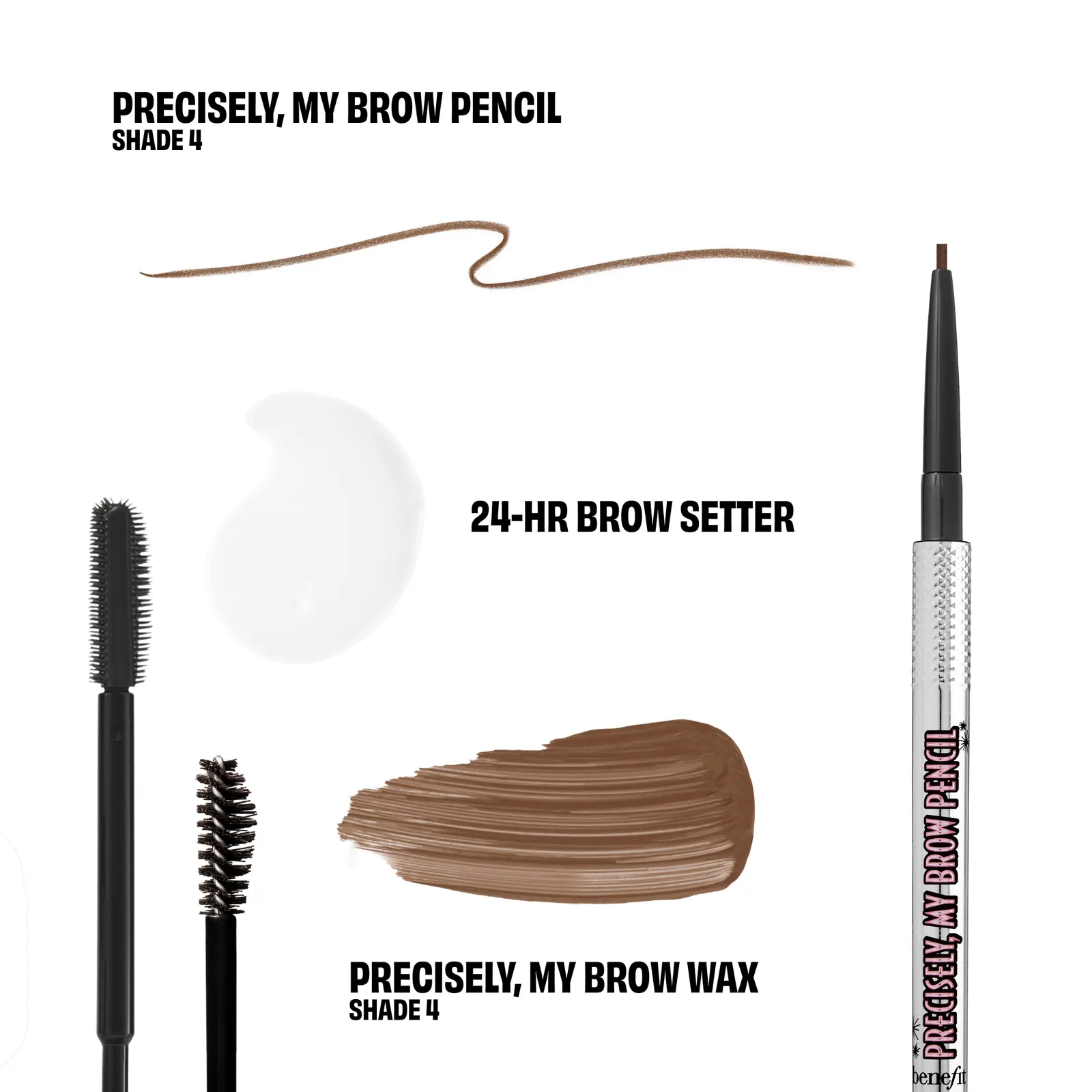 Benefit The Brow Booth Full-Size & Mini Brow Trio Shade 5