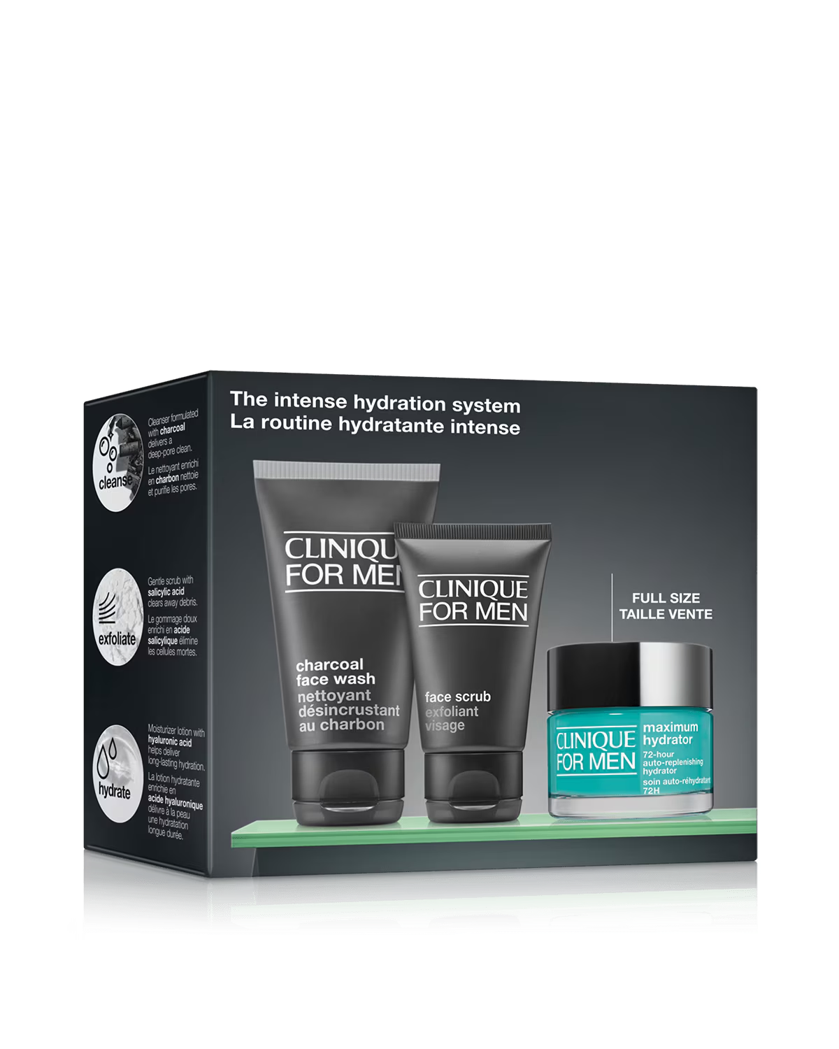 Clinique The Intense Hydration System Set For Men