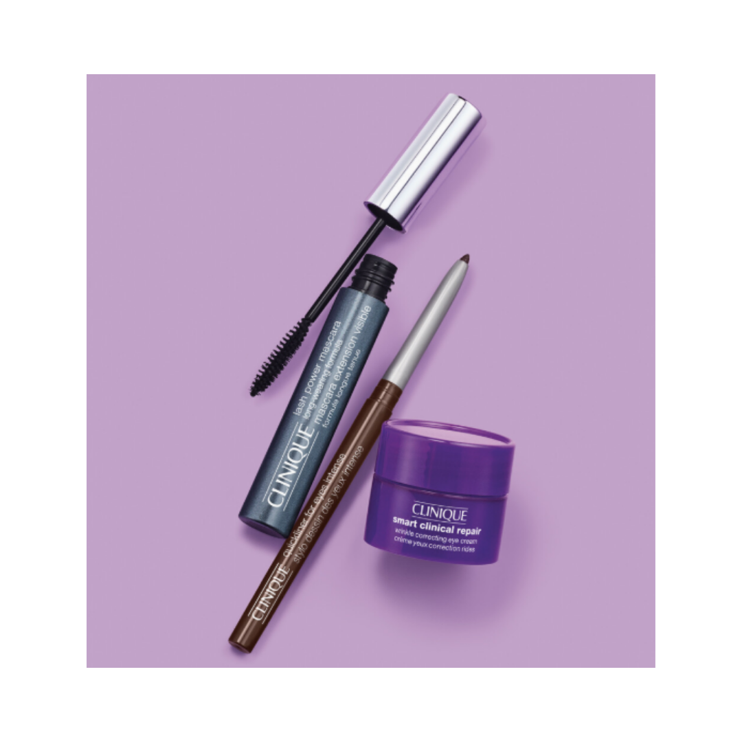 Clinique Eye Essentials: Natural Drama 3 Piece Set