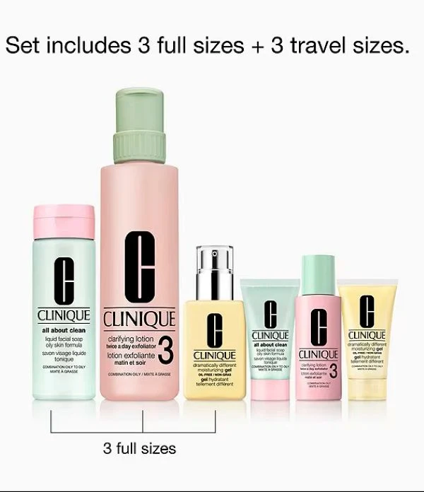 Clinique Great Skin Everywhere: For Combination Oily Skin 6-Piece Set - 3