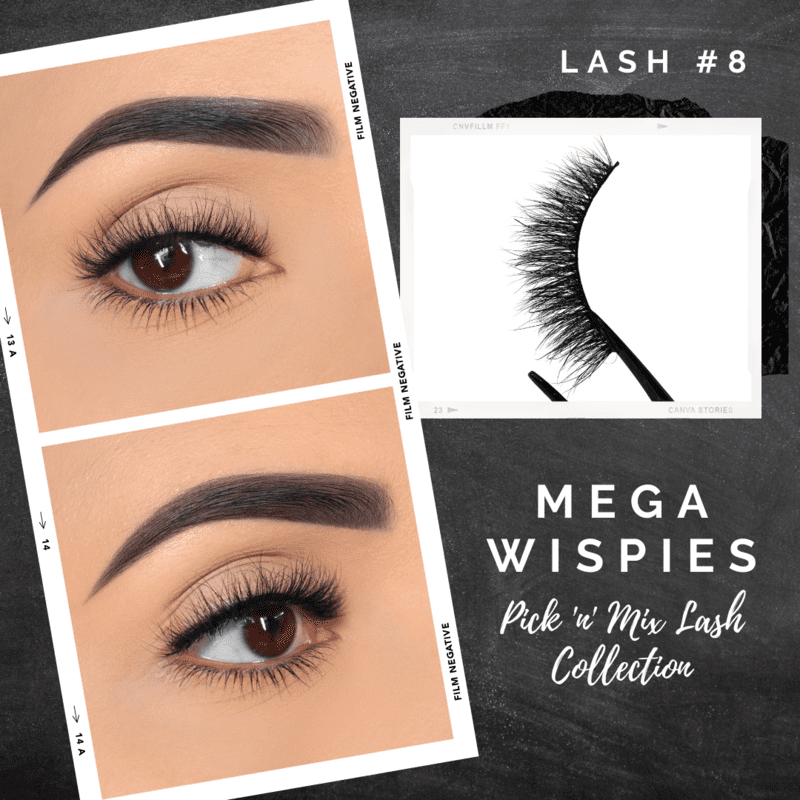 MODELROCK Lashes 3D Mega Wispies - Style #8