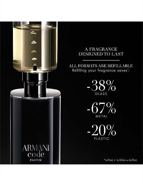 Giorgio Armani Code Pour Homme Parfum 50ml Refillable