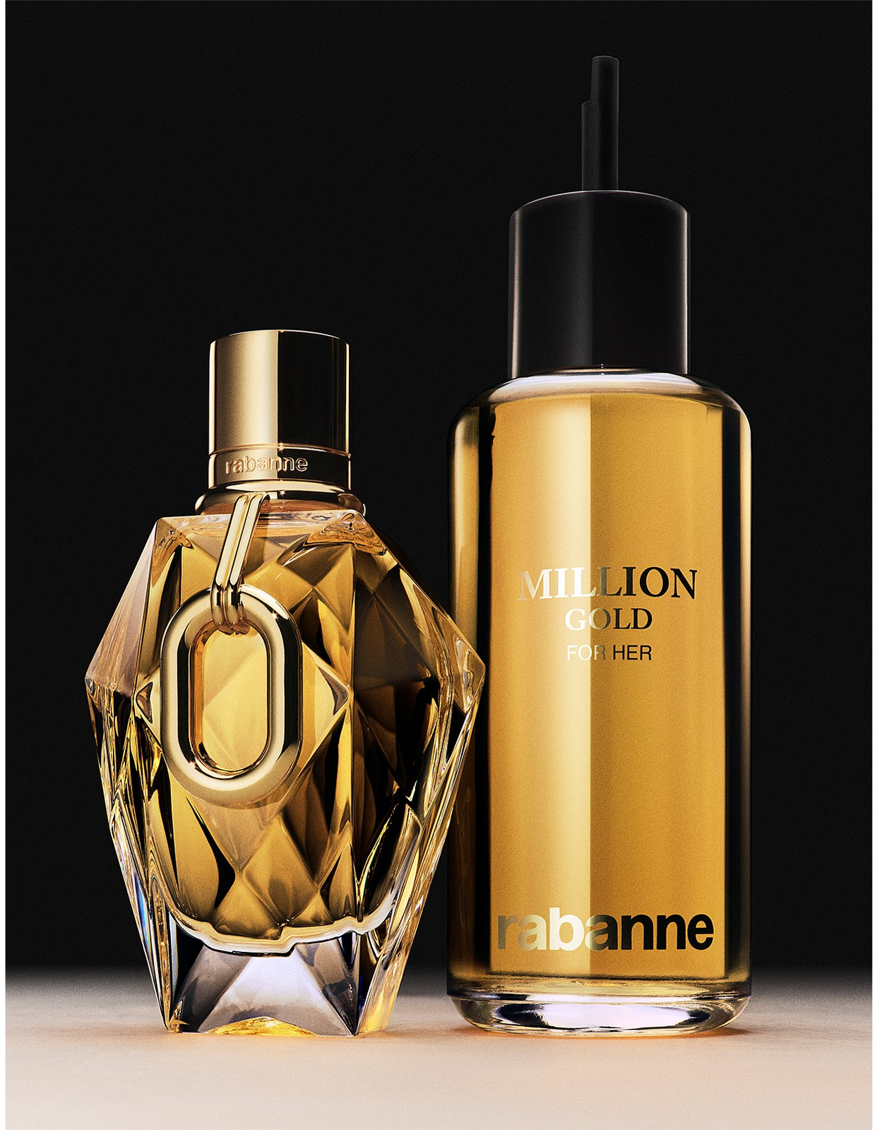 Rabanne Million Gold For Her EDP 200ml Refill Bottle