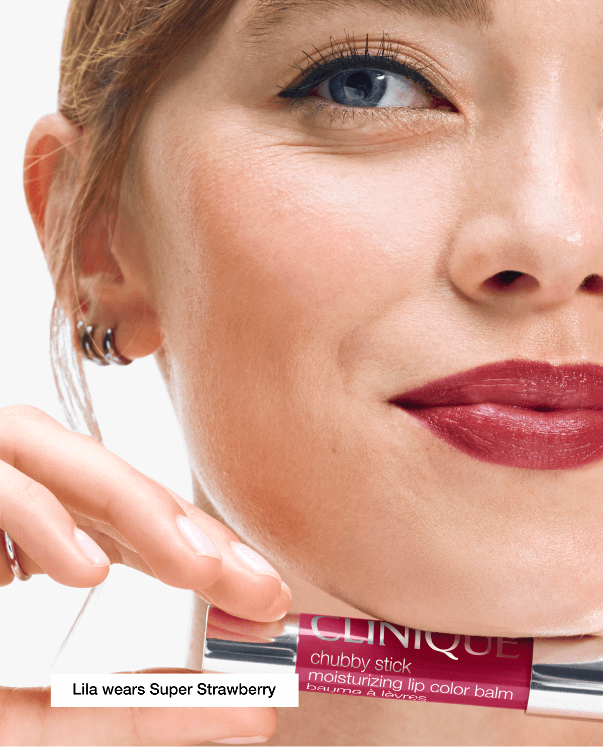 Clinique Chubby Stick Moisturizing Lip Colour Balm 07 Super Strawberry 3g