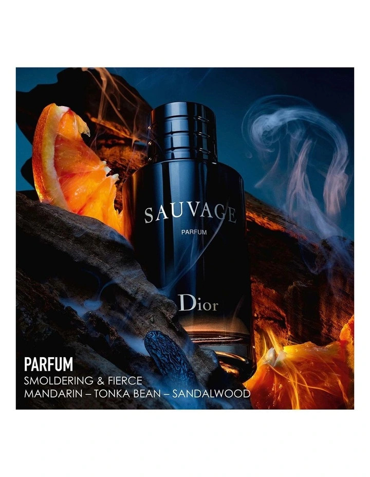 Dior Sauvage 100ml Refillable Parfum 3 Piece Gift Set 