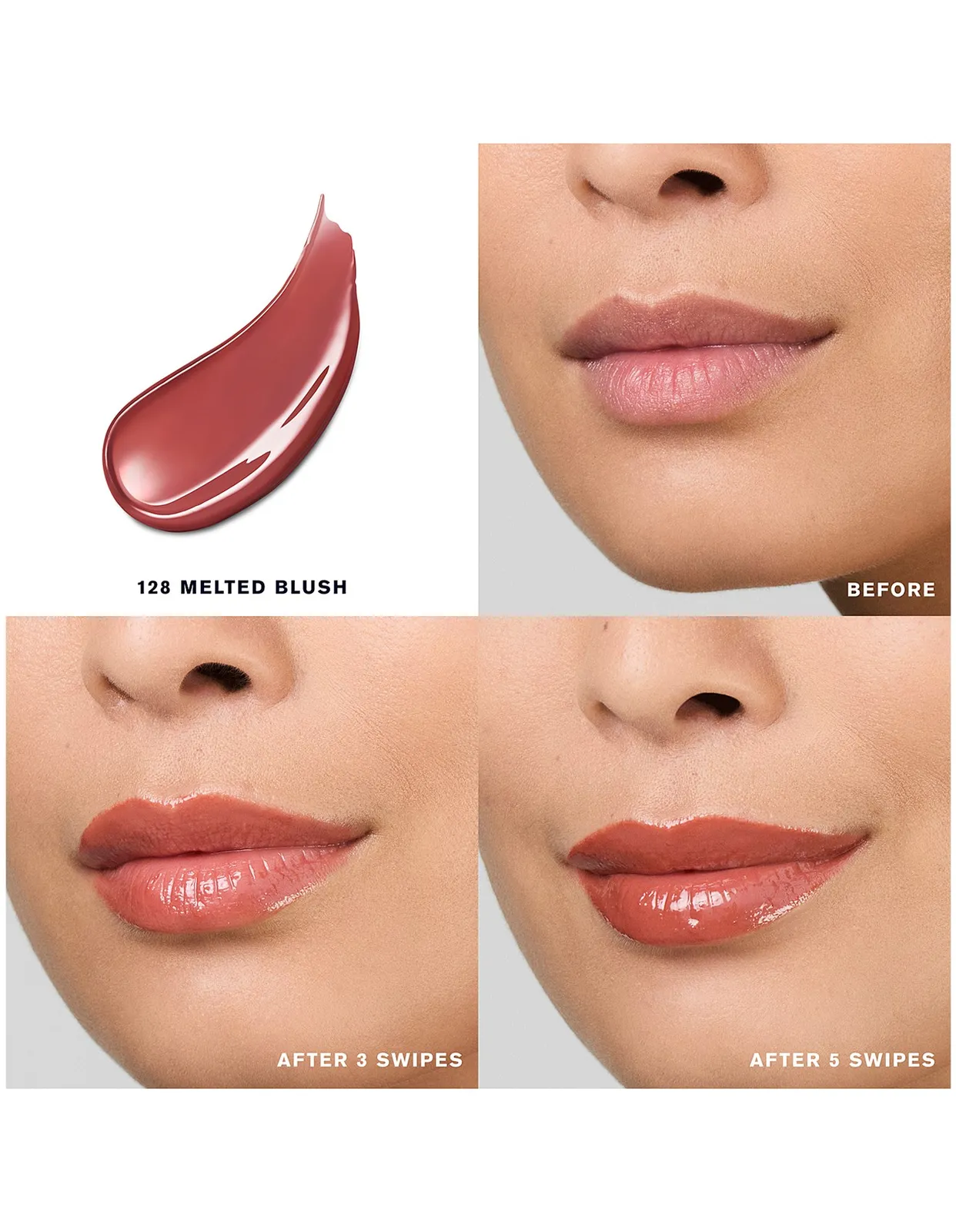 Estee Lauder Melt On Glosstick Lipstick - 128 Melted Blush