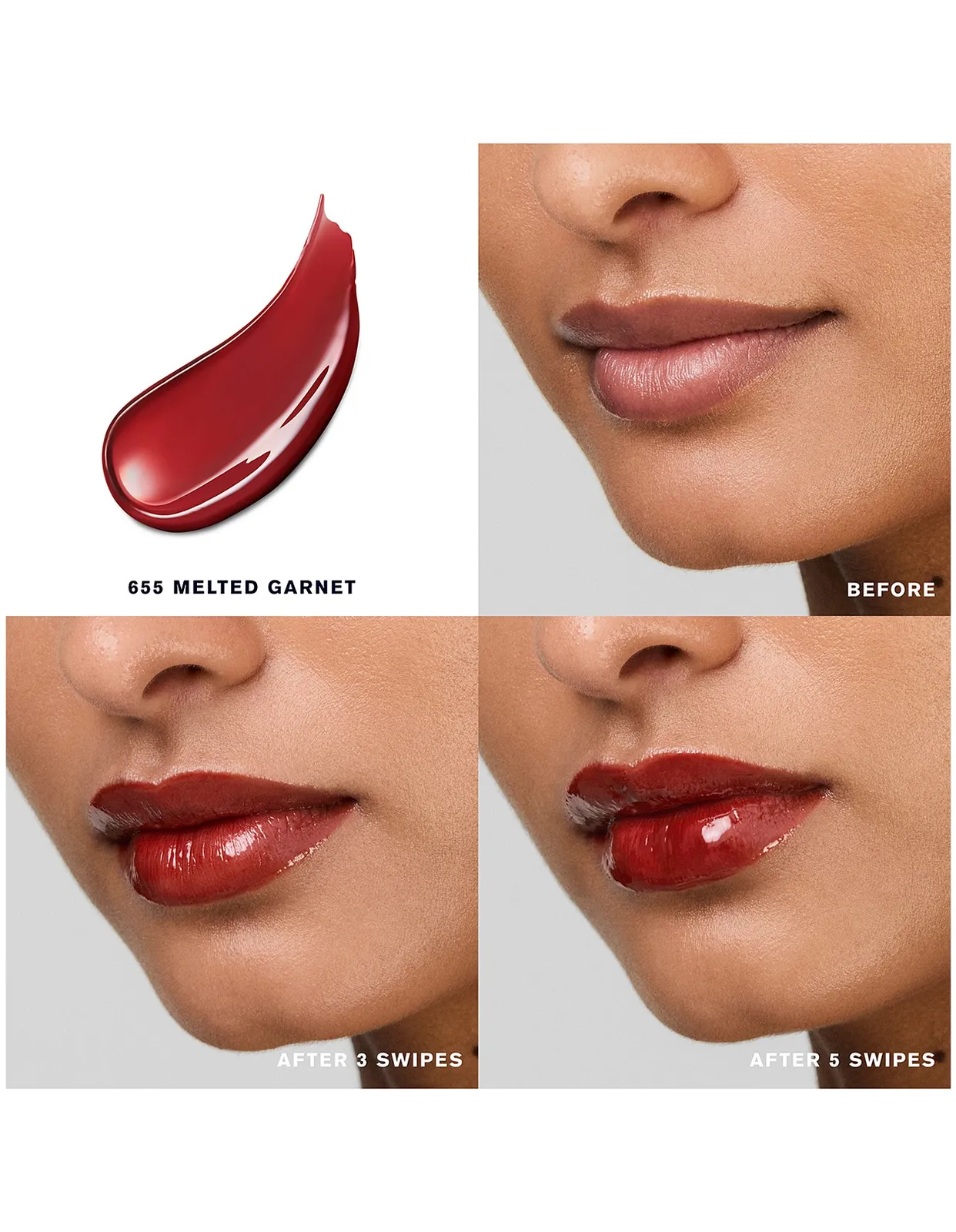 Estee Lauder Melt On Glosstick Lipstick - 655 Melted Garnet