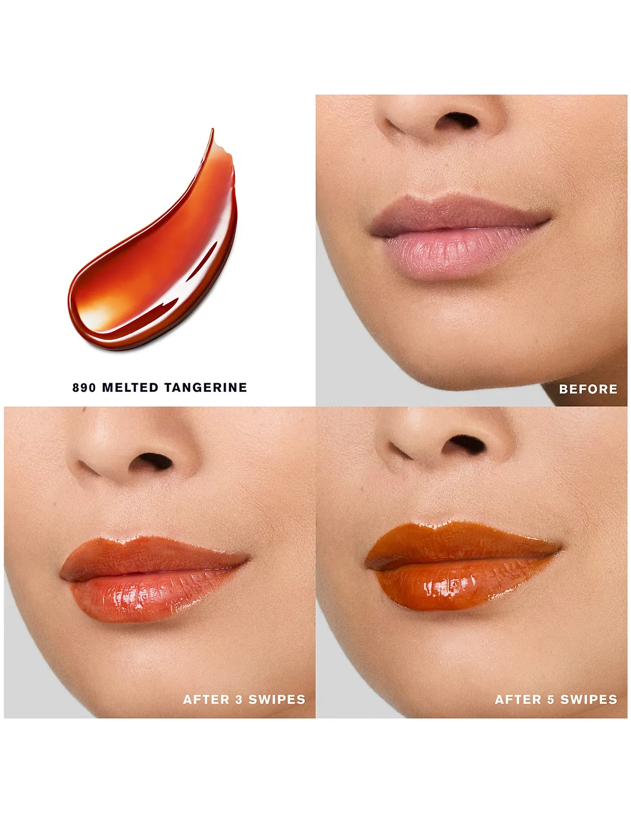 Estee Lauder Melt On Glosstick Lipstick - 890 Melted Tangerine