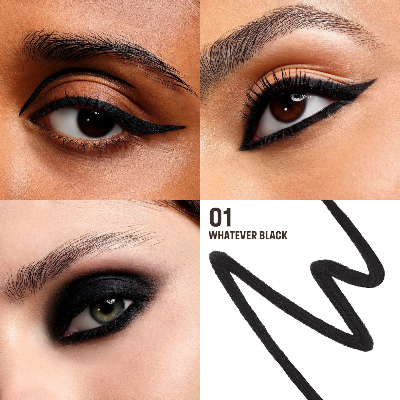 Make Up For Ever Aqua Resist Color Pencil Waterproof Eyeliner - 01 Whatever Black