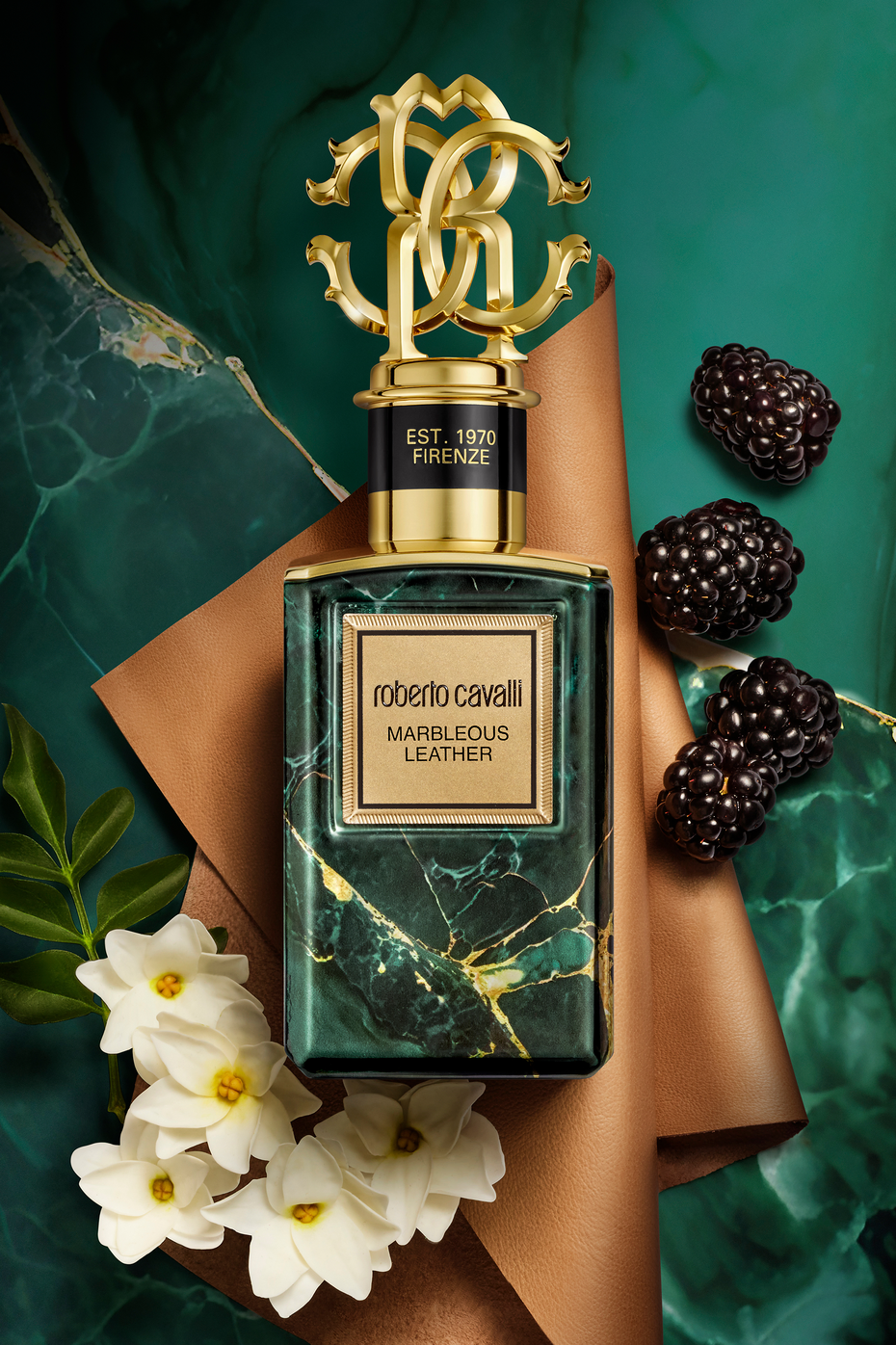 Roberto Cavalli Gold Collection Marbleous Leather EDP 100ml