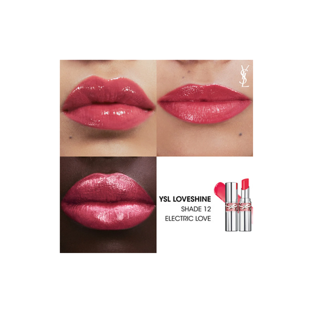 Yves Saint Laurent YSL Loveshine Lipstick 5g - 12 Electric Love