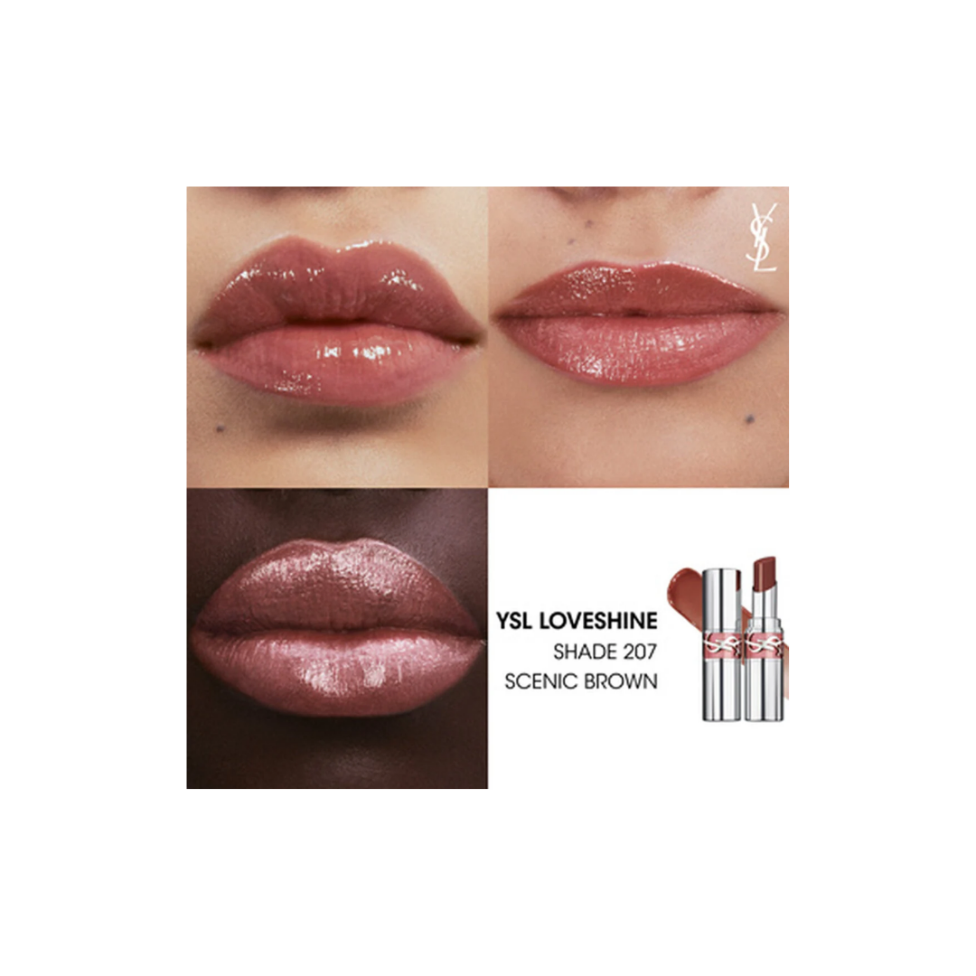 Yves Saint Laurent YSL Loveshine Lipstick 5g - 207 Scenic Brown