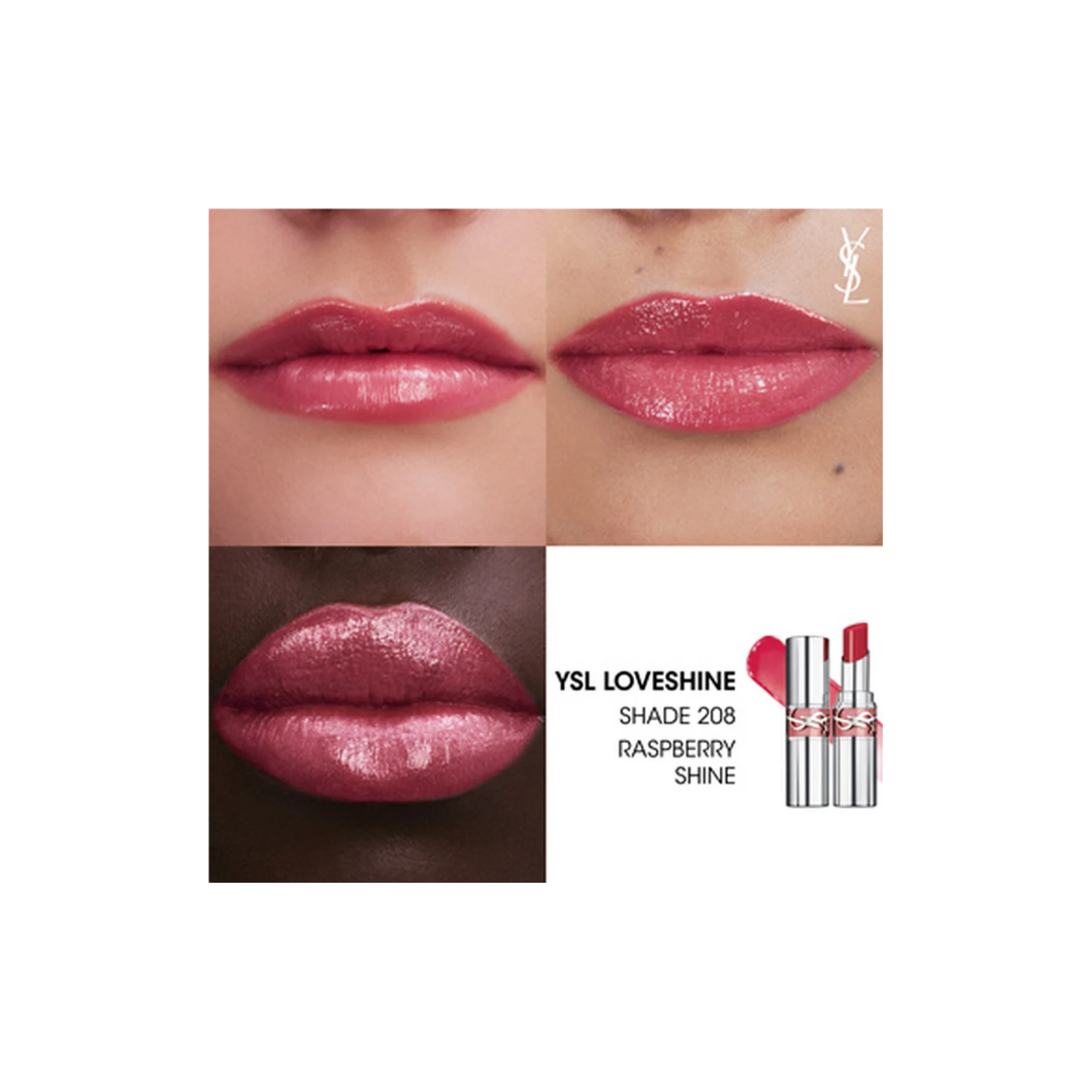 Yves Saint Laurent YSL Loveshine Lipstick 5g - 208 Raspberry Shine 