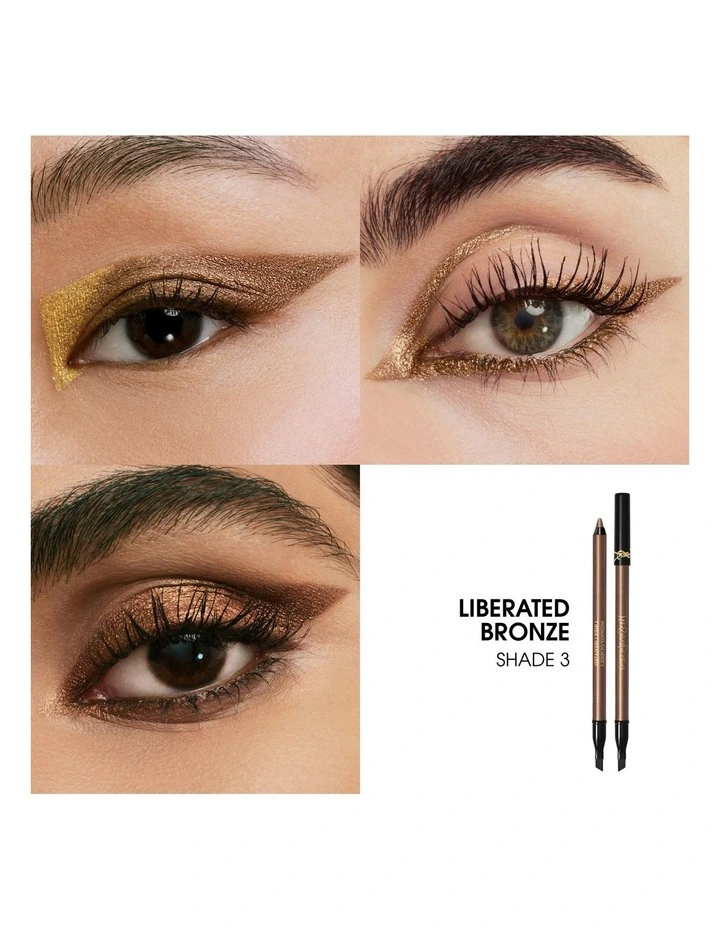 Yves Saint Laurent Lines Liberated Waterproof Eye Pencil - 03 Liberated Bronze 1.2g