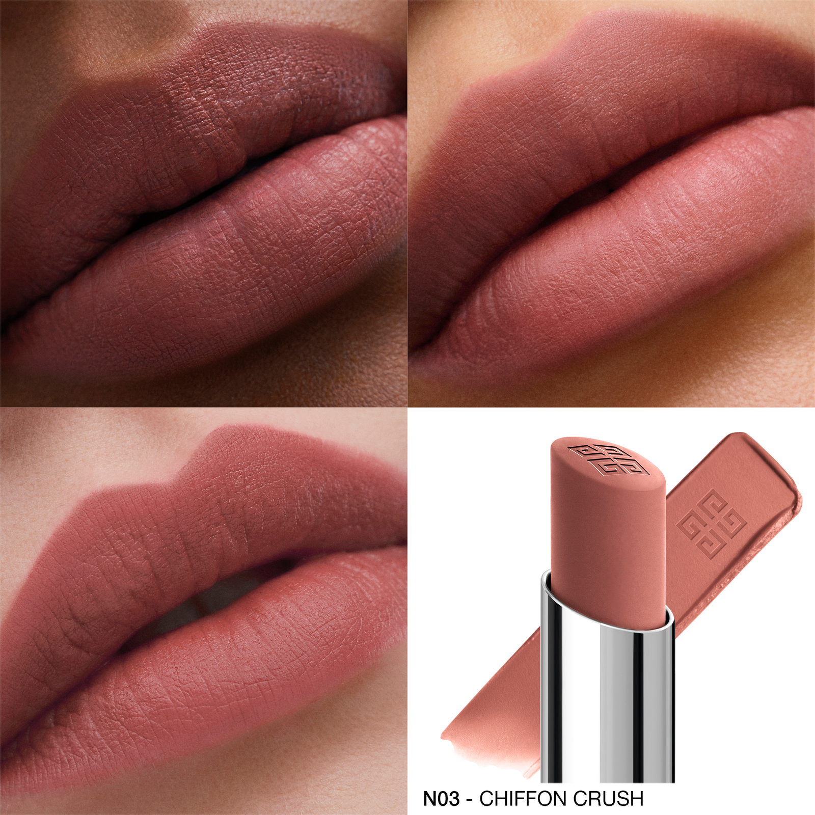 Givenchy Le Rouge Velvet Matte Lipstick N03 - Chiffon Crush 2.4g