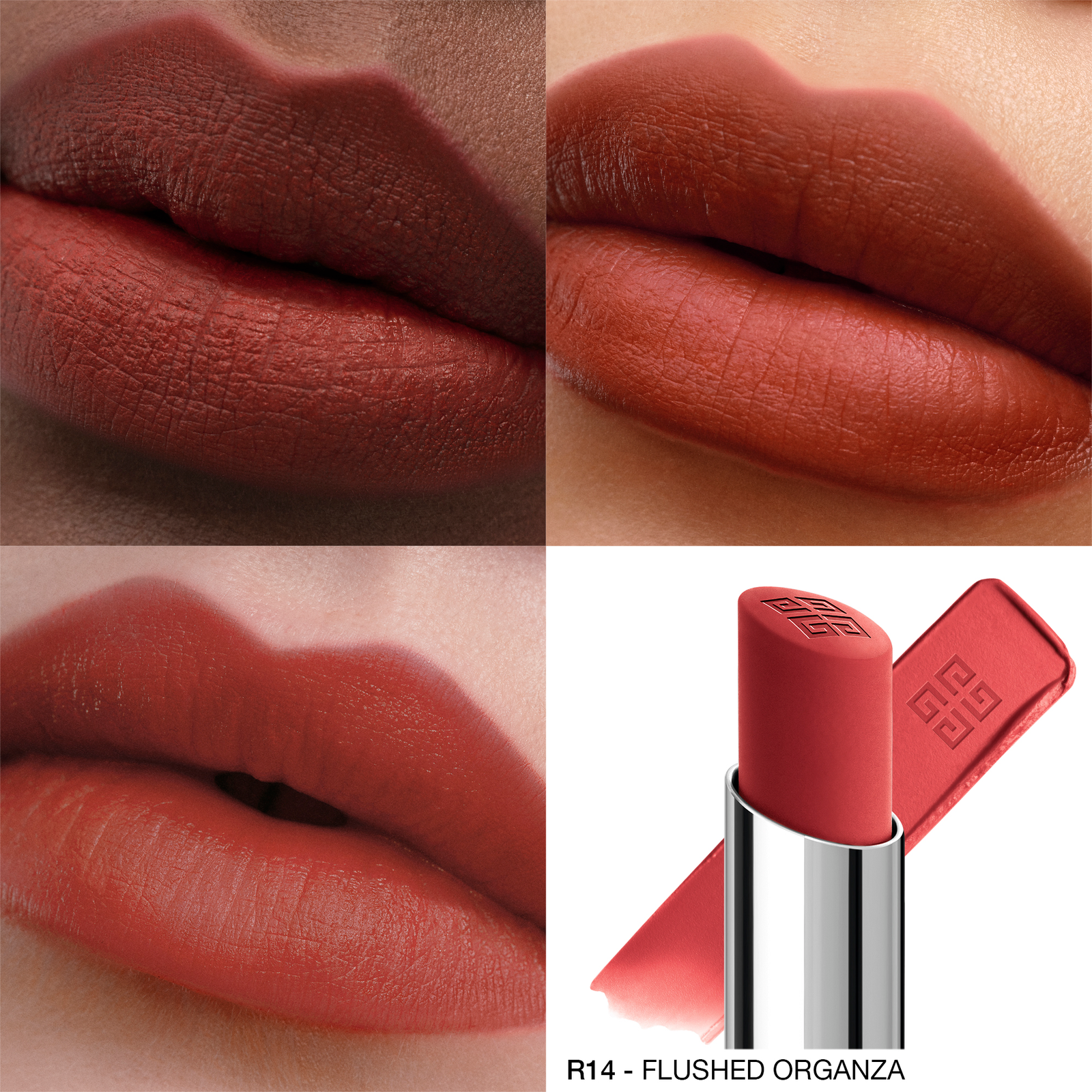 Givenchy Le Rouge Velvet Matte Lipstick R14 - Flushed Organza 2.4g