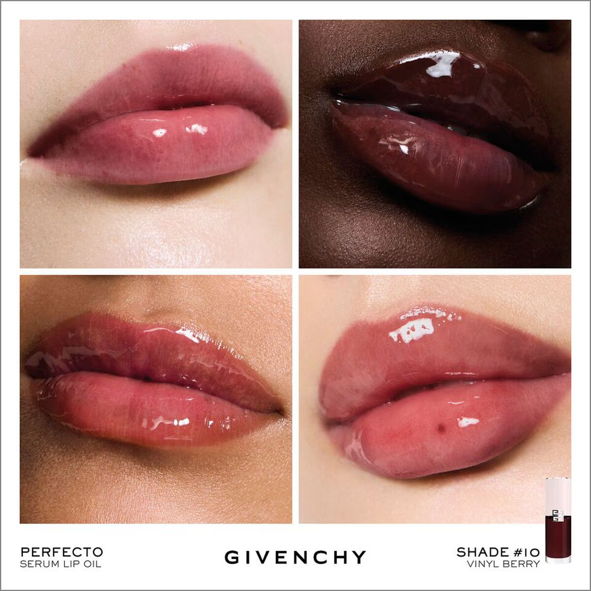 Givenchy Perfecto Serum Lip Oil 7.5ml - N10 Vinyl Berry 
