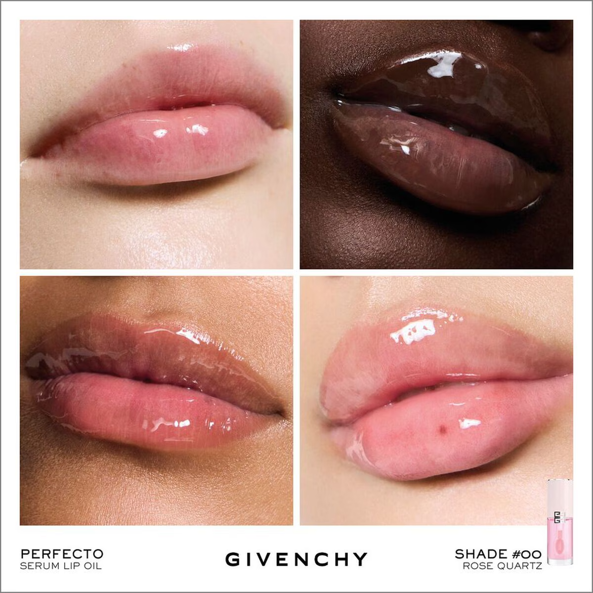 Givenchy Perfecto Serum Lip Oil 7.5ml - N00 Rose Quartz