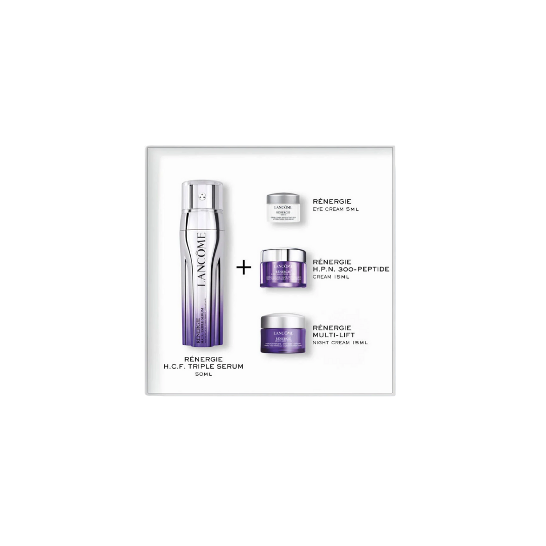 Lancome Renergie H.C.F Triple Serum 50ml 4 Piece Skincare Set