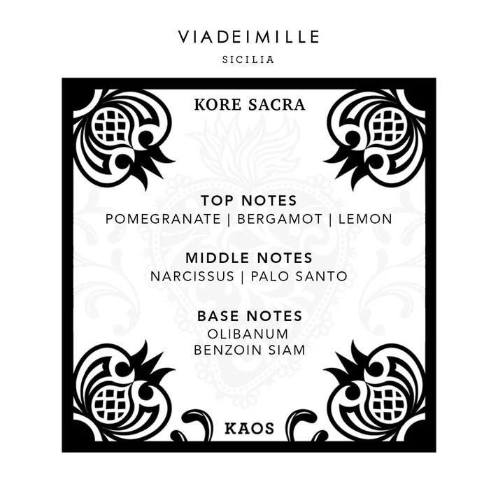 Via Dei Mille Kore Sacra EDP 100ml