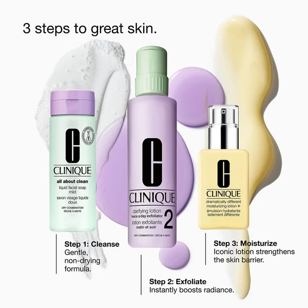 Clinique Great Skin Everywhere: For Dry Combination Skin 6-Piece Set - 2