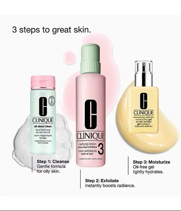 Clinique Great Skin Everywhere: For Combination Oily Skin 6-Piece Set - 3
