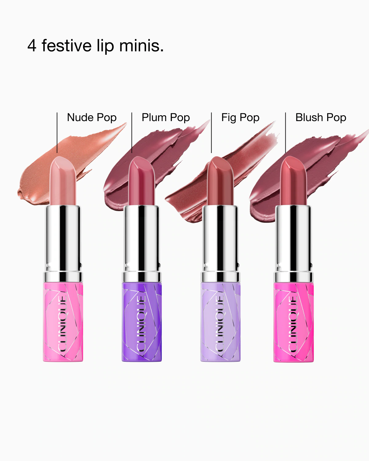 Clinique Kisses 4 Piece Set 3.8g