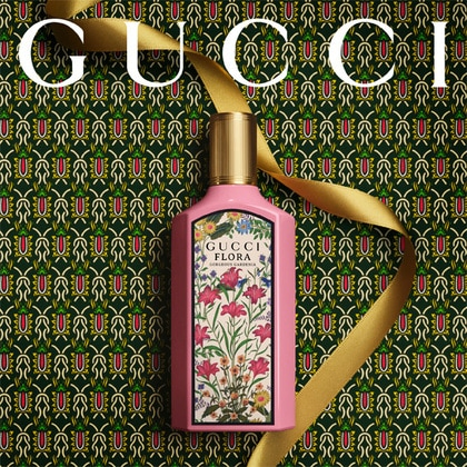 Gucci Flora  Gorgeous Gardenia EDP 100ml 3 Piece Gift Set