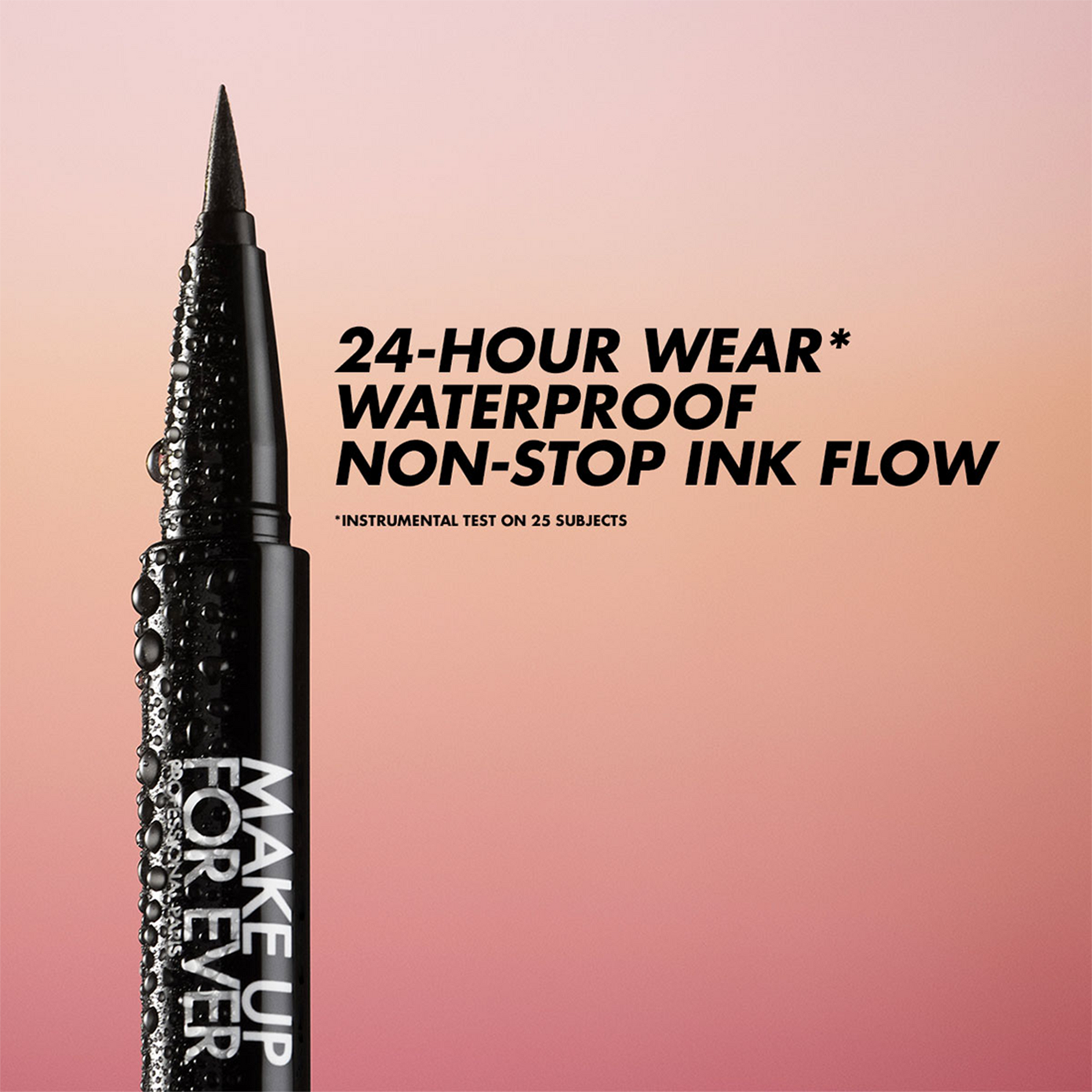 Make Up For Ever Aqua Resist Graphic Pen 0.52Ml 01 Black  