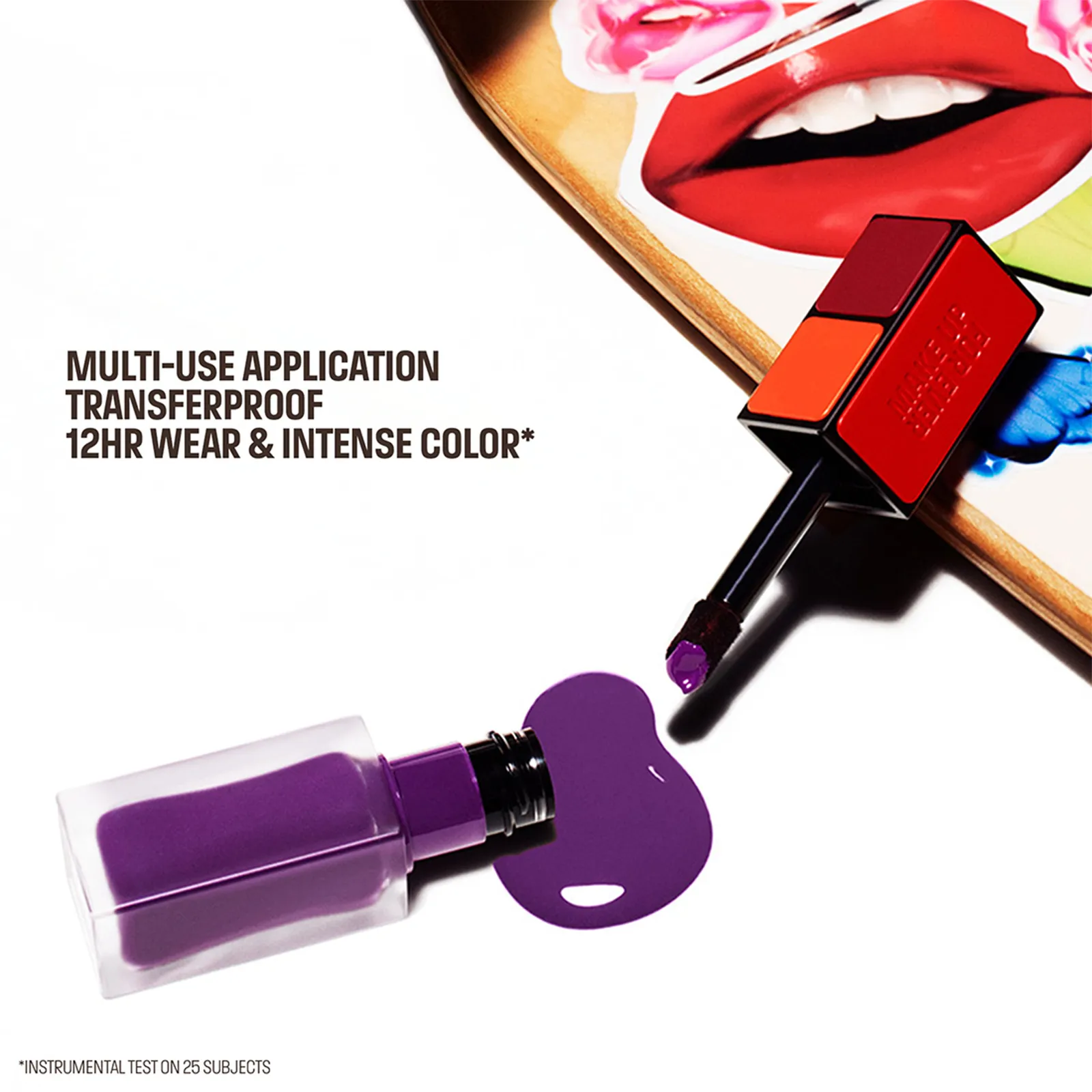 Make Up For Ever Artist Liquid Color Waterproof Liquid Blush for Lip + Cheek - 240 Rose Now & Always