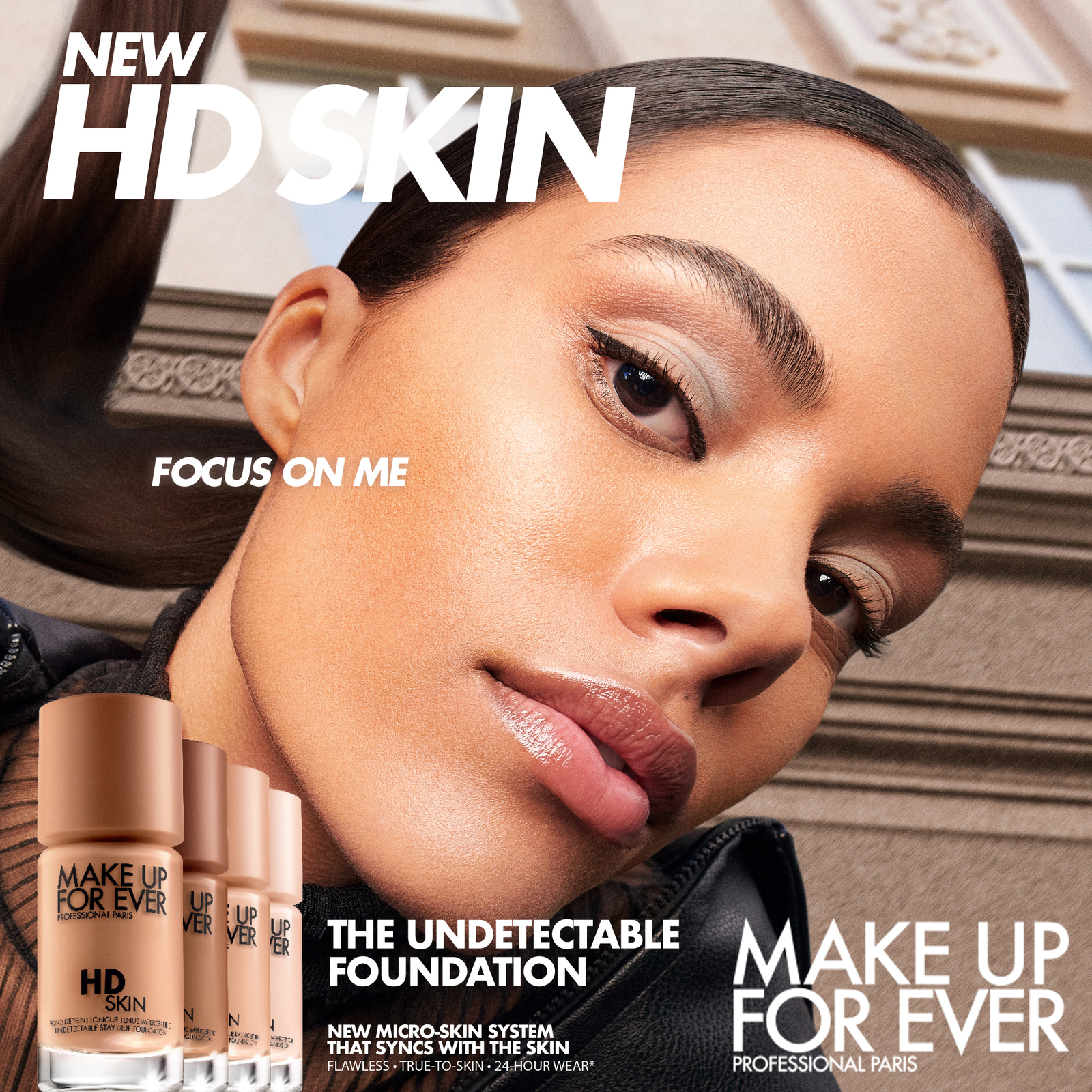 HD SKIN FOUNDATION 3Y52 Warm Chestnut 30ml