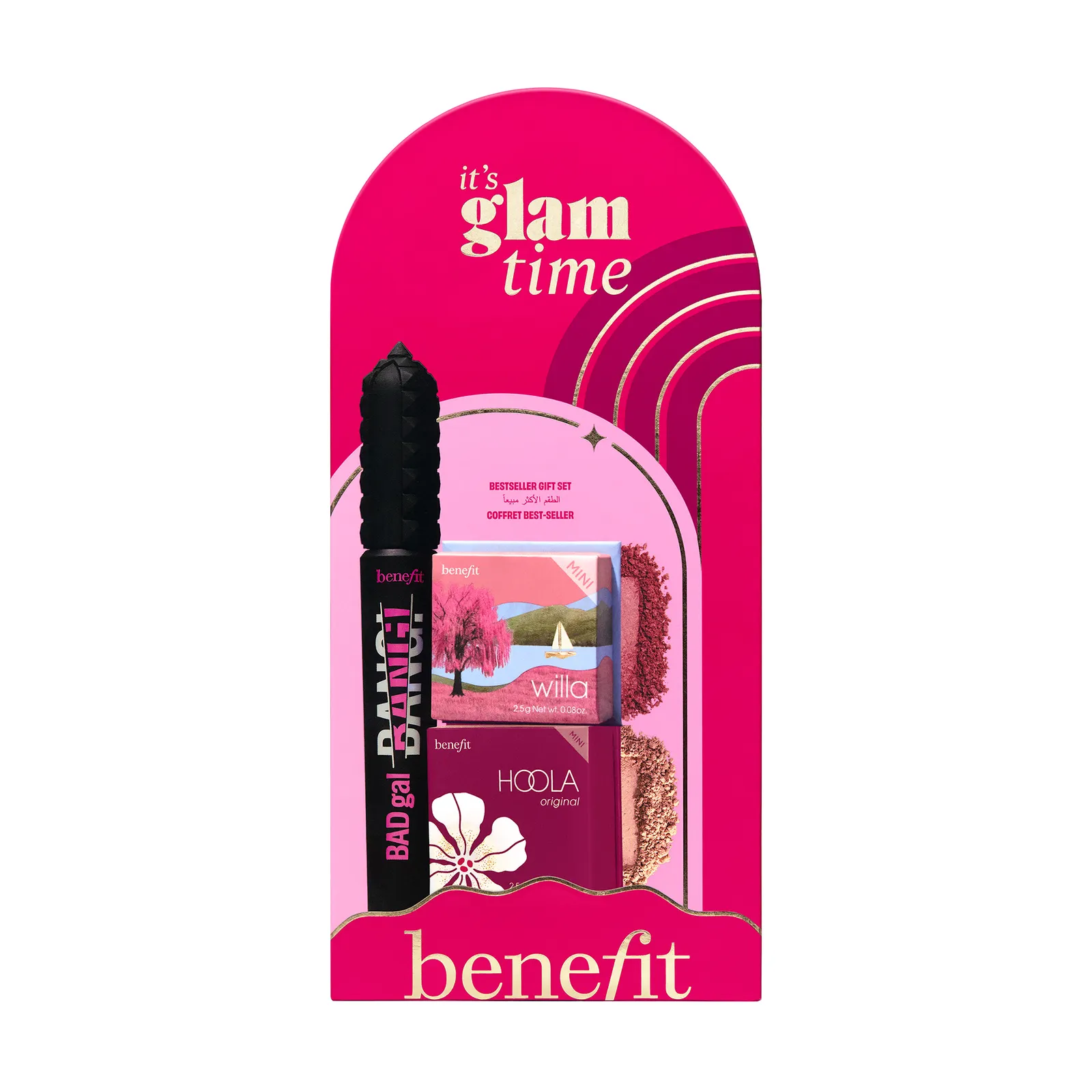 Benefit Cosmetics It's Glam Time 3 Pieces Gift Set