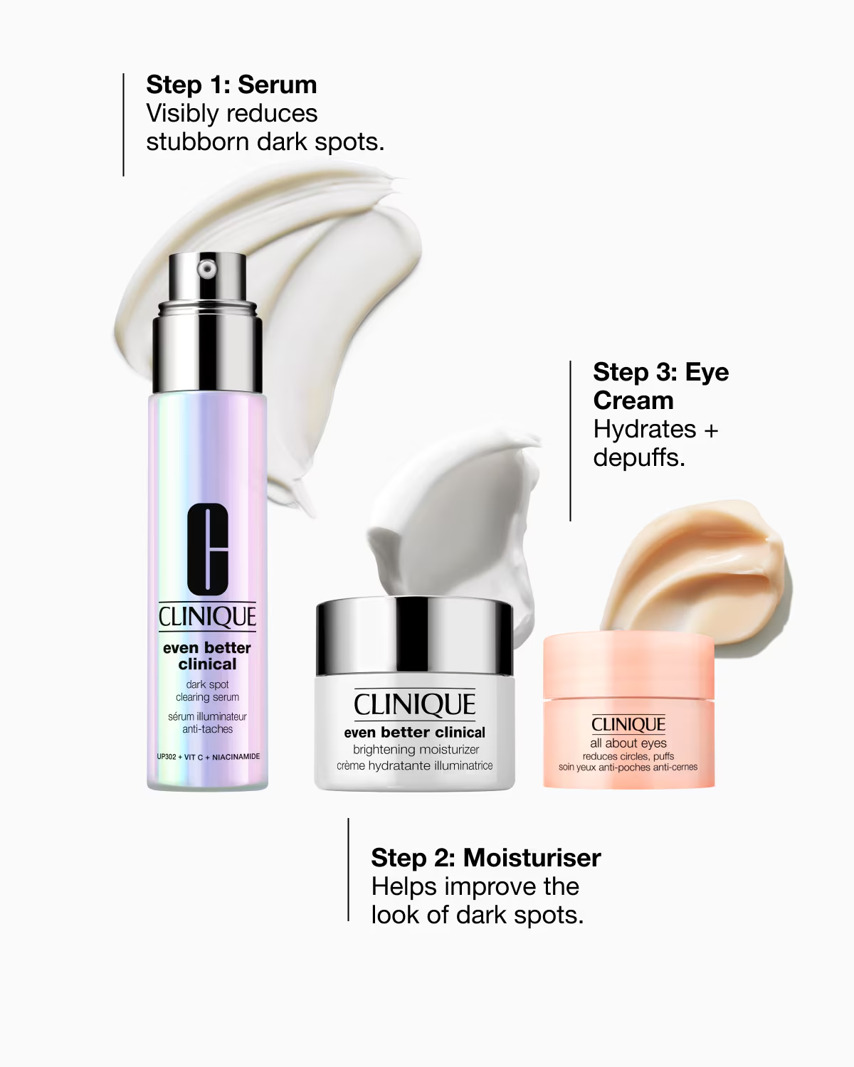 Clinique Brightness Boosters 4 Piece Gift Set